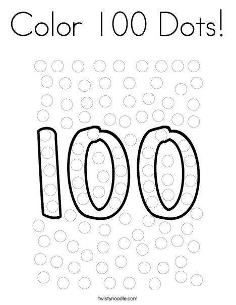 100 day printable