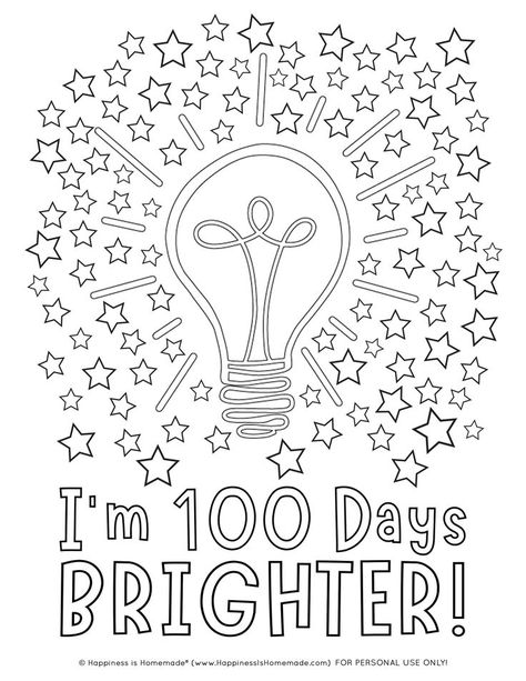 100th day background