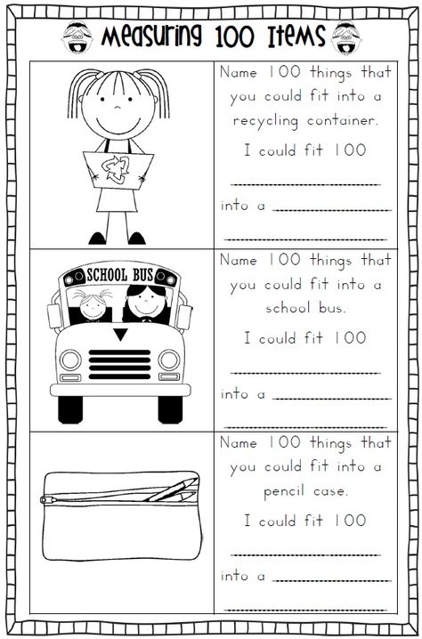 100th day of school coloring sheets printable