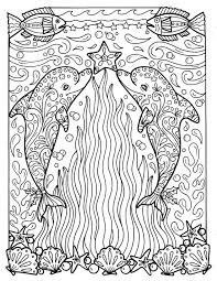 33 Cute Dolphins Coloring Pages