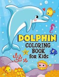 33 Dolphin Colouring In