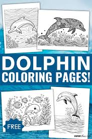 33 Dolphin Unicorn Coloring Pages