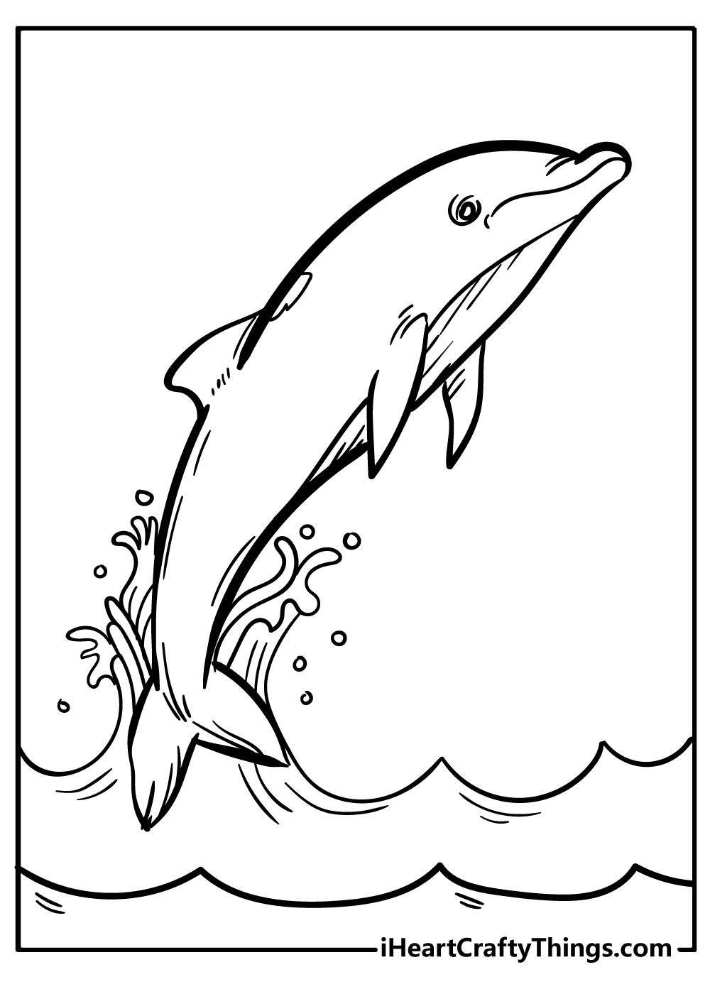 33 Free Coloring Pages Of Dolphins