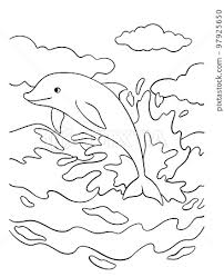 33 Gemstone Dolphin Coloring Pages