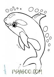 33 Mermaid And Dolphin Coloring Pages