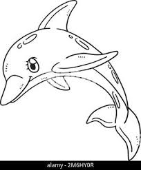 33 Mermaid Dolphin Coloring Pages