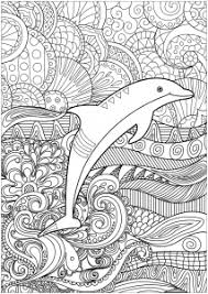 33 Printable Dolphin Coloring Pages