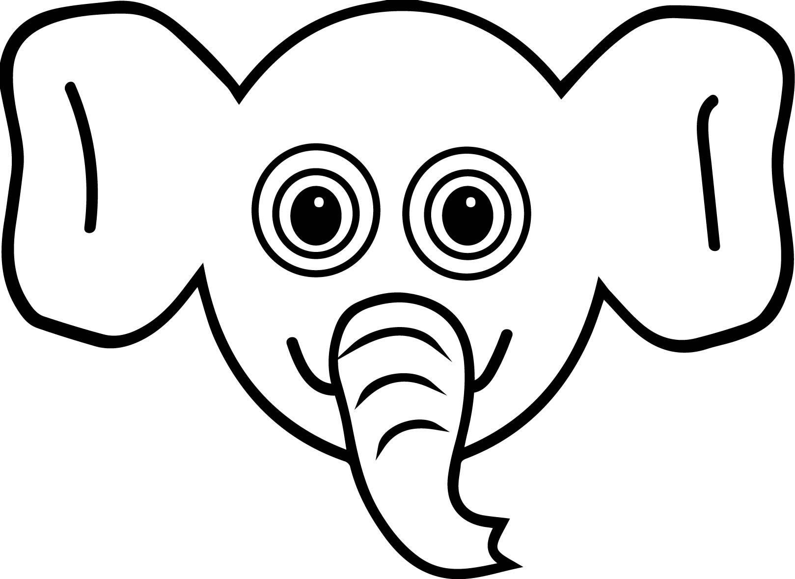 Baby Elephant Coloring Pages Free Printable 69