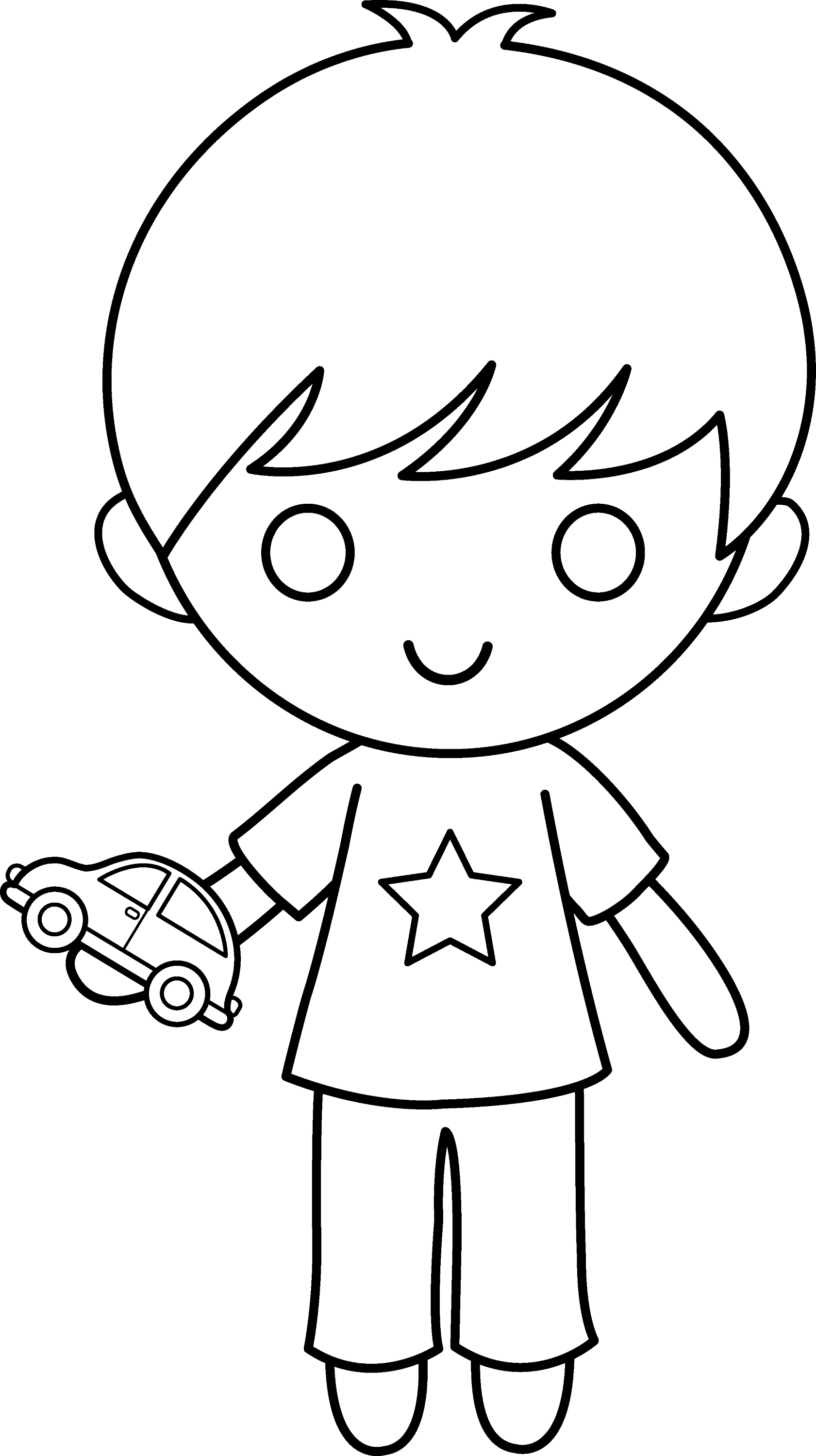 Boyish Coloring Pages Printables 112