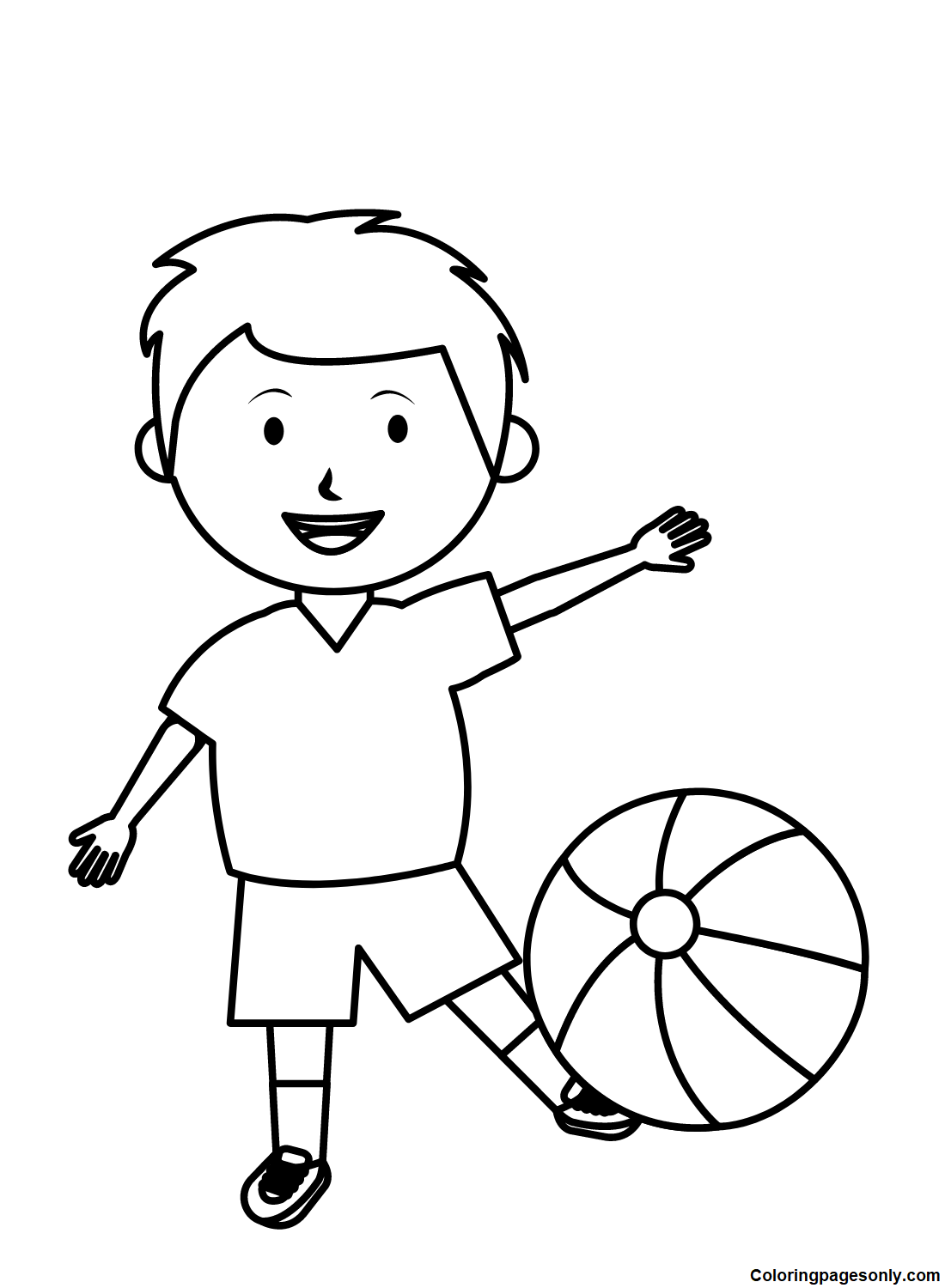 Boyish Coloring Pages Printables 113