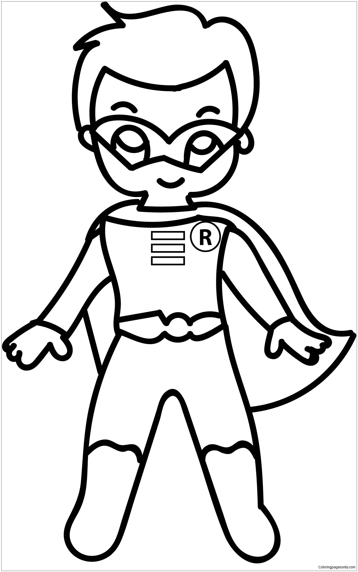 Boyish Coloring Pages Printables 15