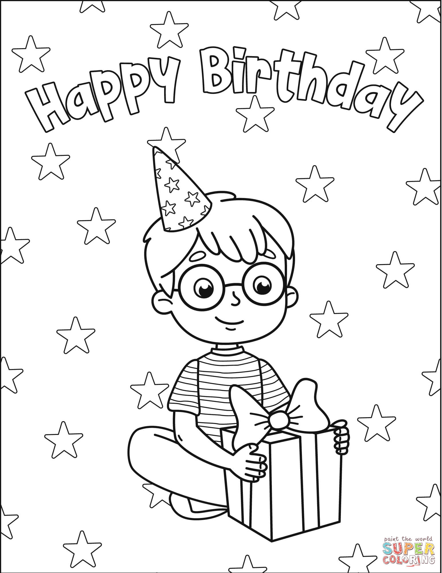 Boyish Coloring Pages Printables 161