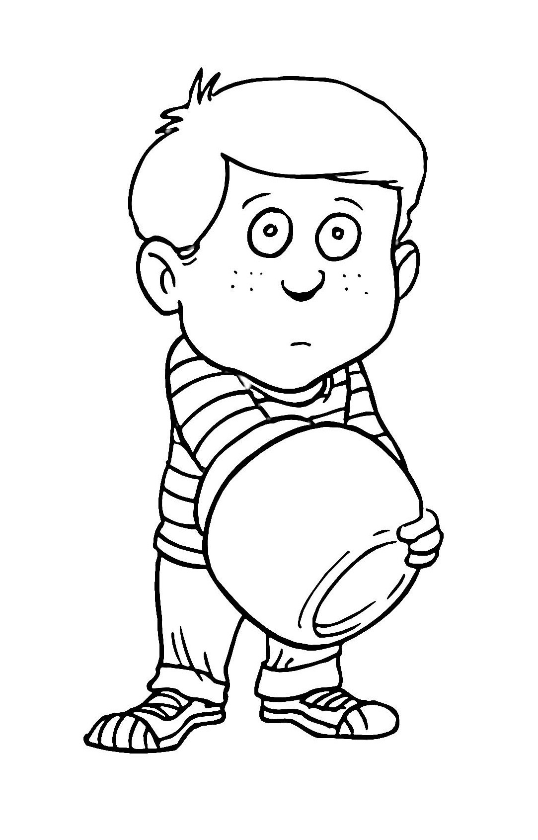 Boyish Coloring Pages Printables 179