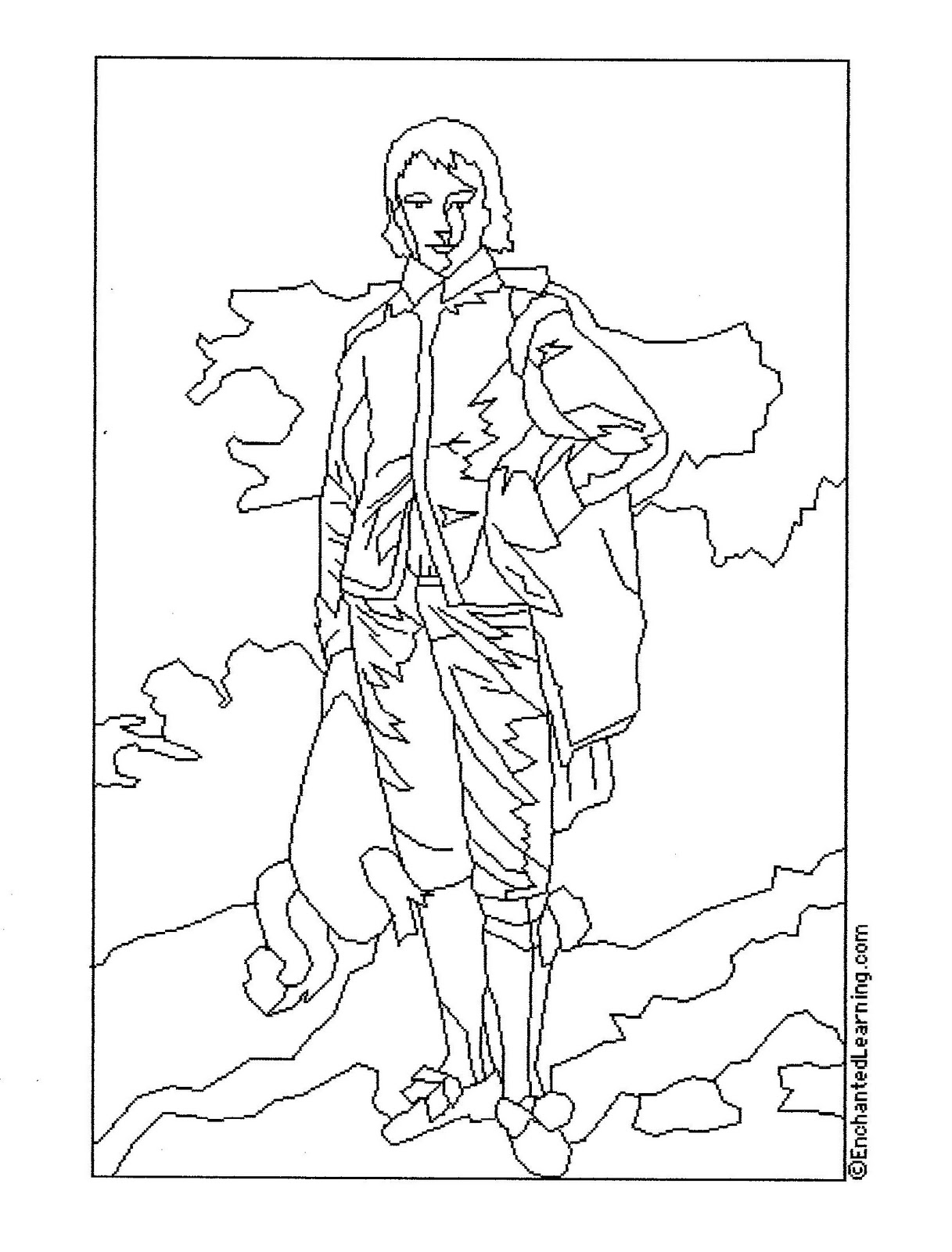 Boyish Coloring Pages Printables 39