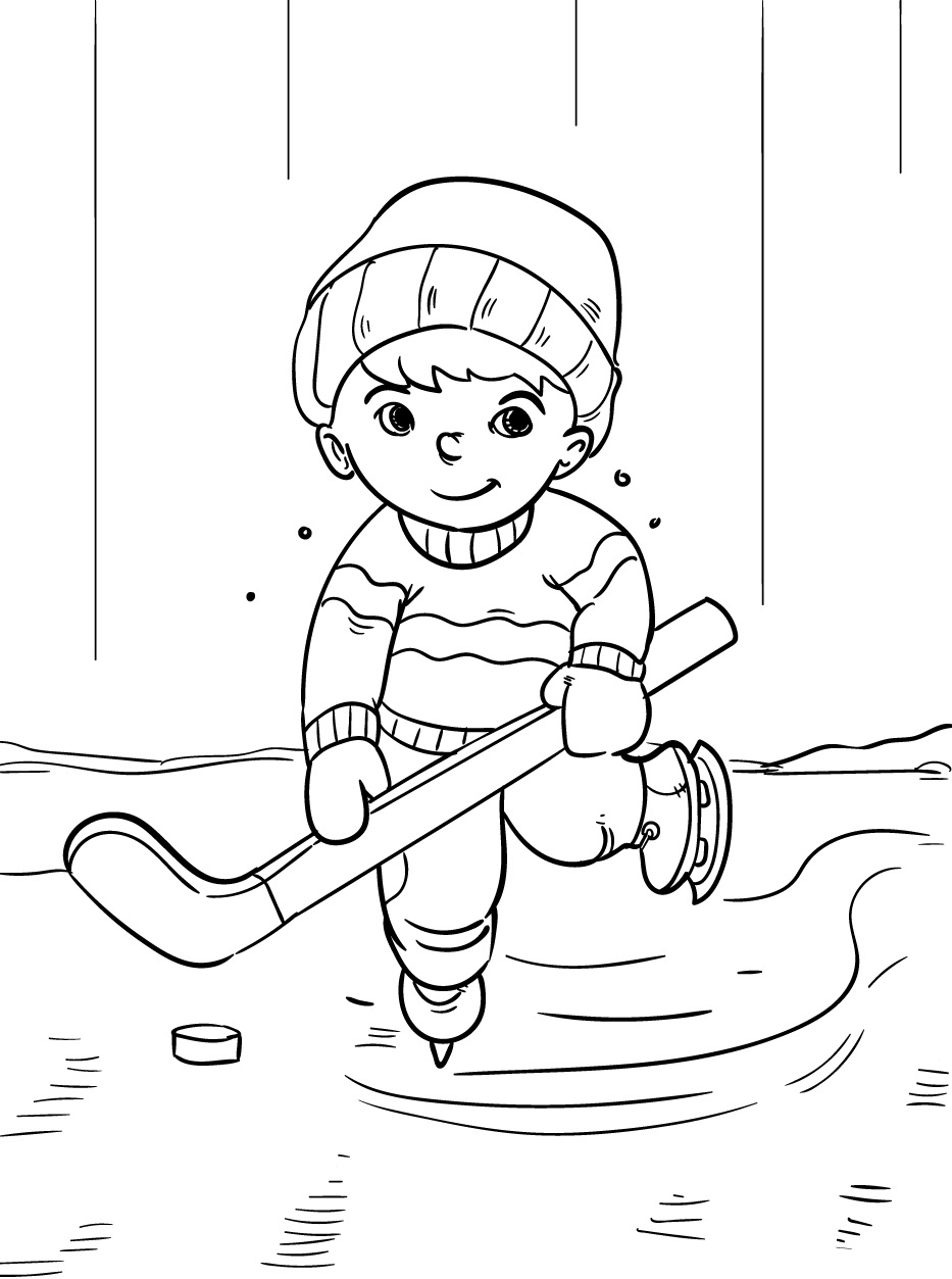 Boyish Coloring Pages Printables 4