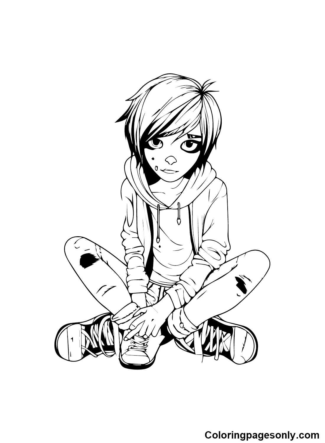 Boyish Coloring Pages Printables 73