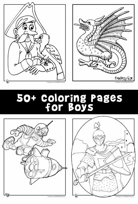 Coloring Pages for Boys FREE Printable 7