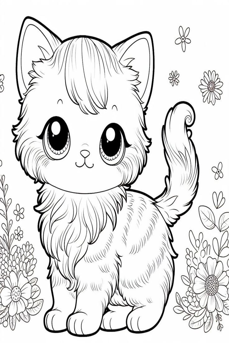 free coloring pages kittens