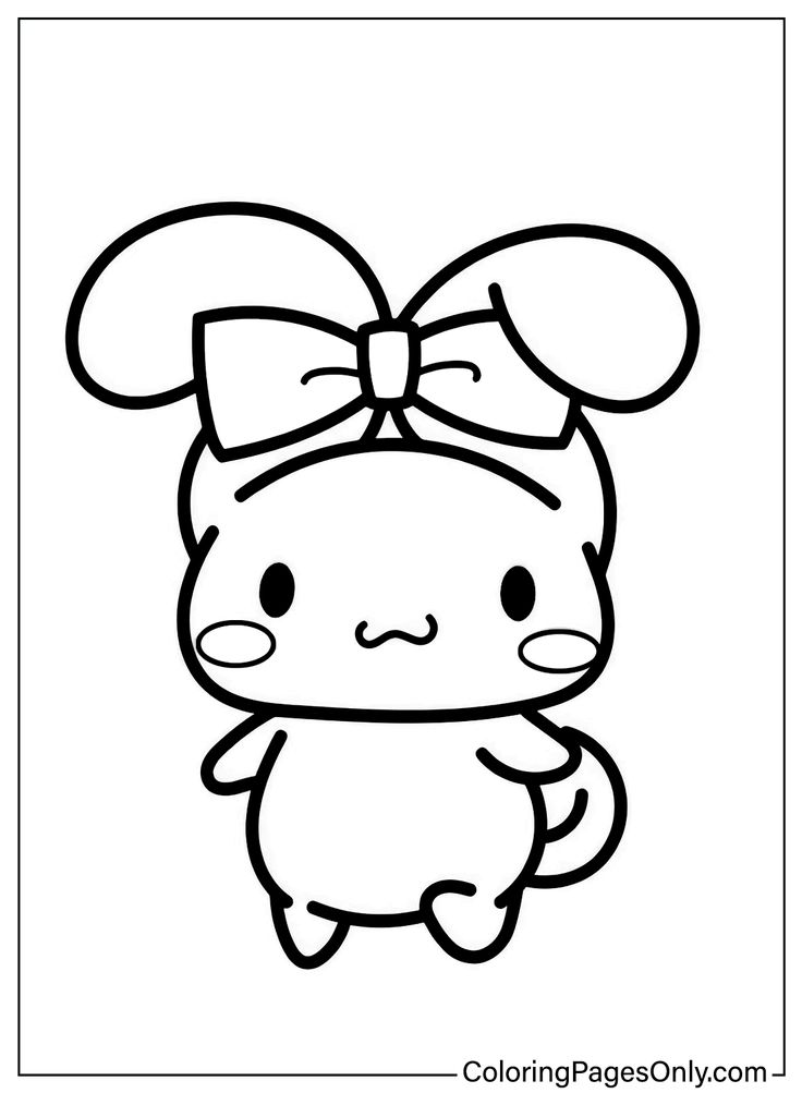 hello kitty coloring pages a4