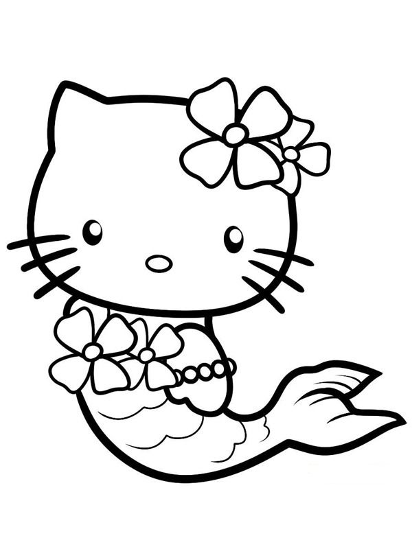 hello kitty coloring pages frog