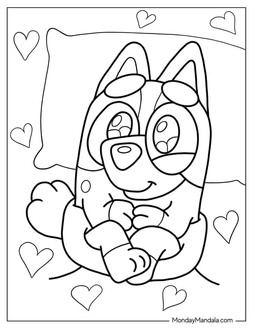 hello kitty y2k coloring pages