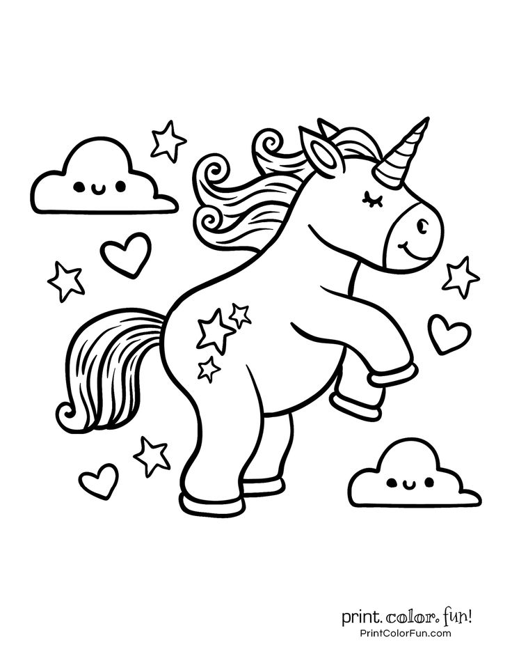 little pony coloring page