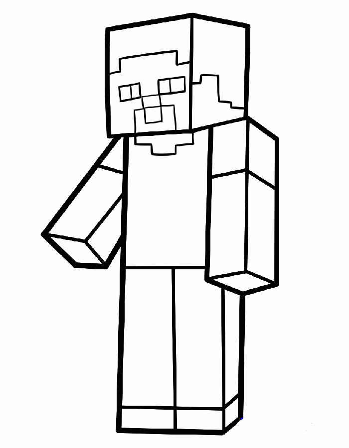 Minecraft Coloring Pages for Kids 102