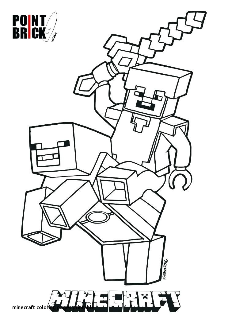 Minecraft Coloring Pages for Kids 155