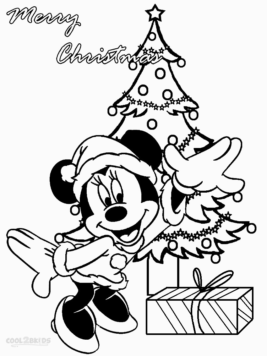 Minnie Mouse Coloring Pages Printables 11