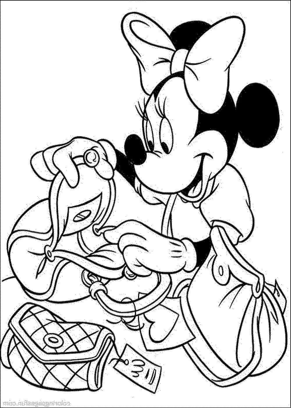 Minnie Mouse Coloring Pages Printables 53