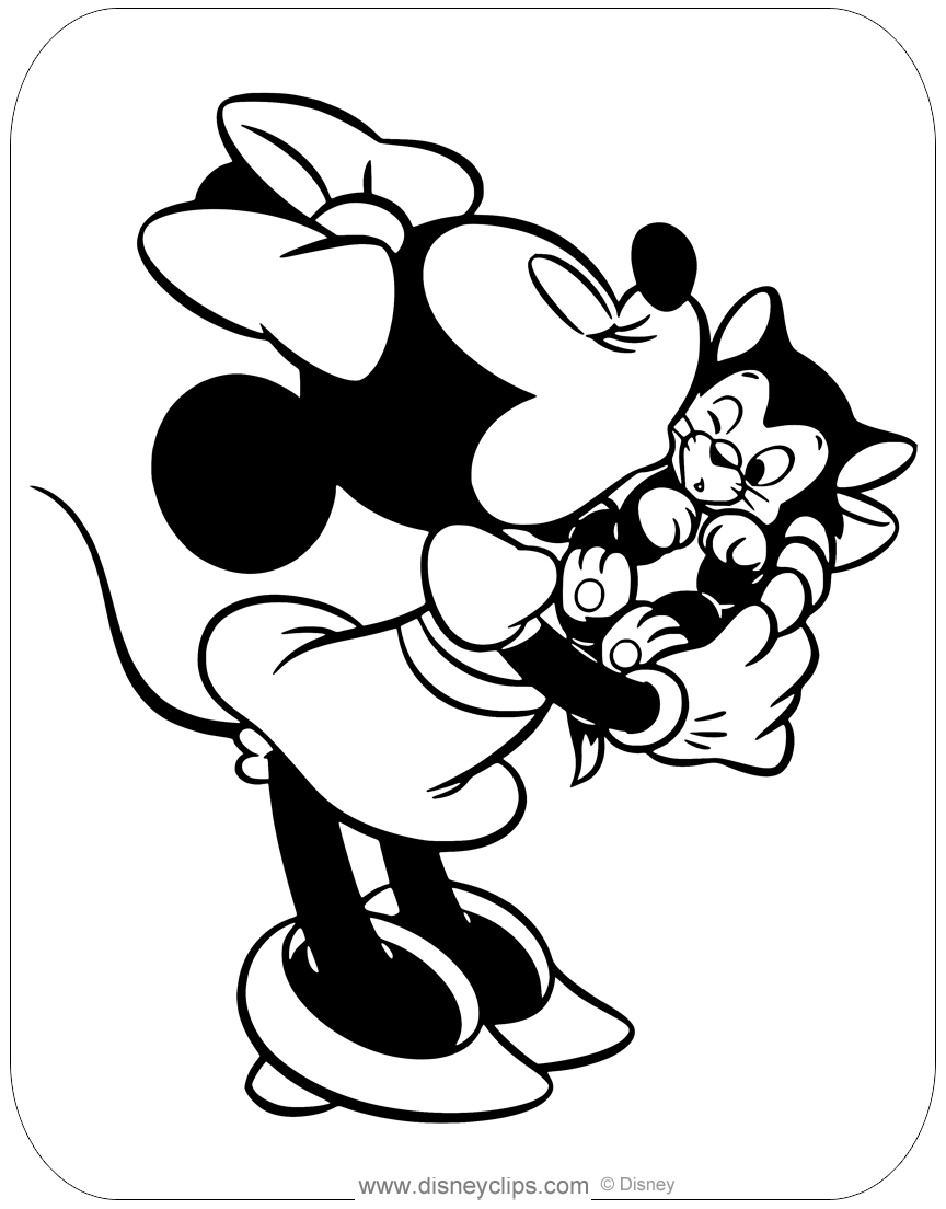 Minnie Mouse Coloring Pages Printables 59