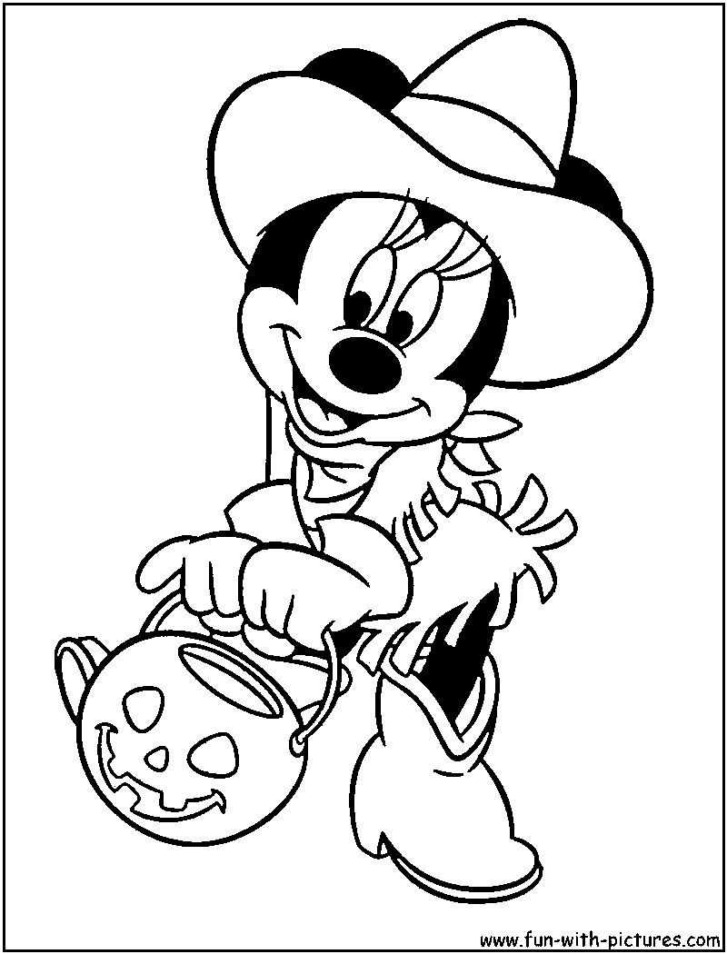 Minnie Mouse Coloring Pages Printables 72