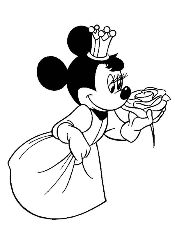 Minnie Mouse Coloring Pages Printables 74