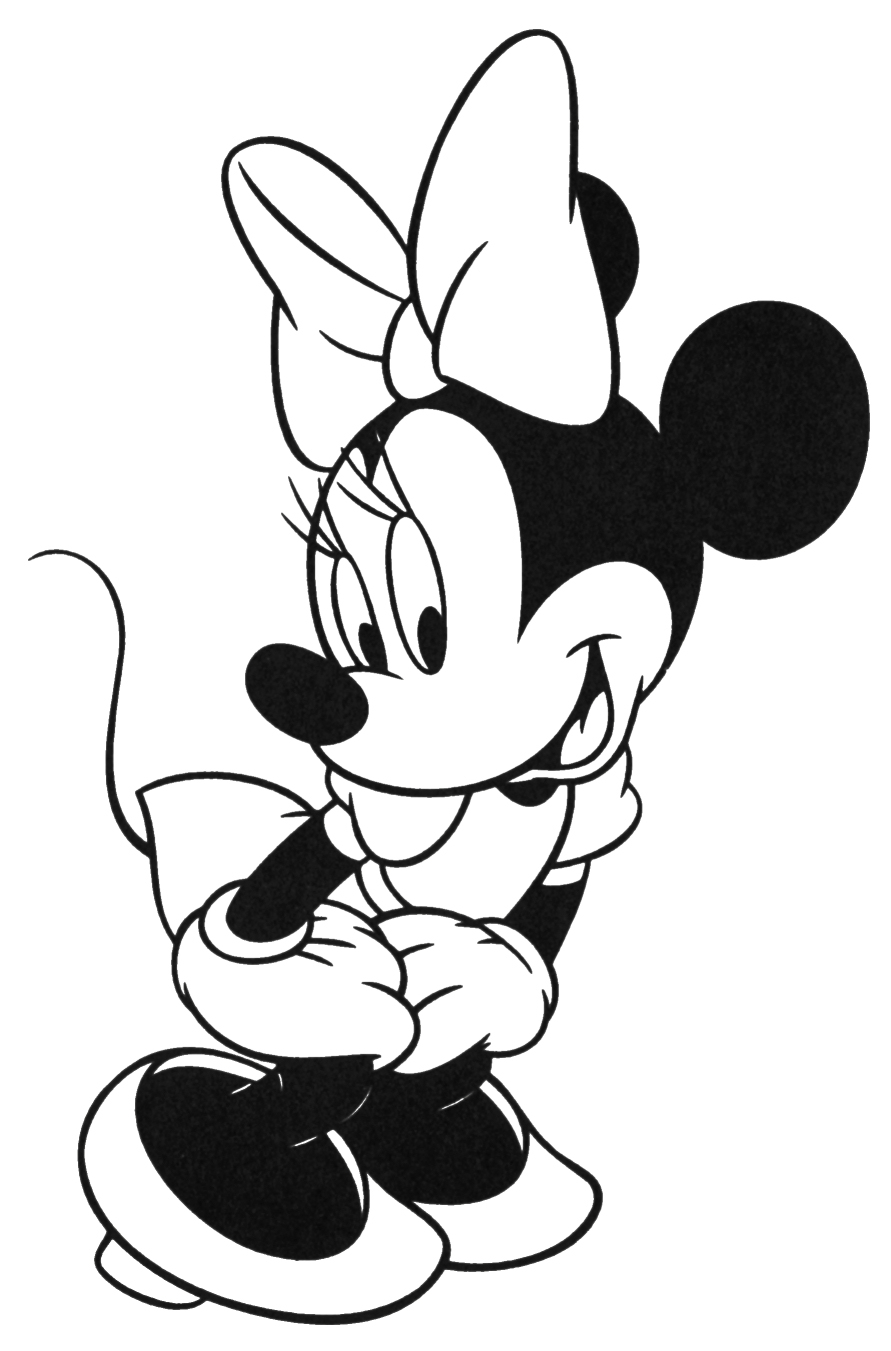 Minnie Mouse Coloring Pages Printables 78