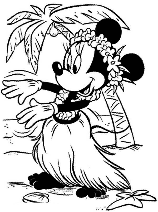 Minnie Mouse Coloring Pages Printables 88