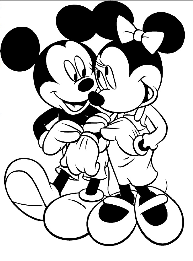 Minnie Mouse Coloring Pages Printables 89