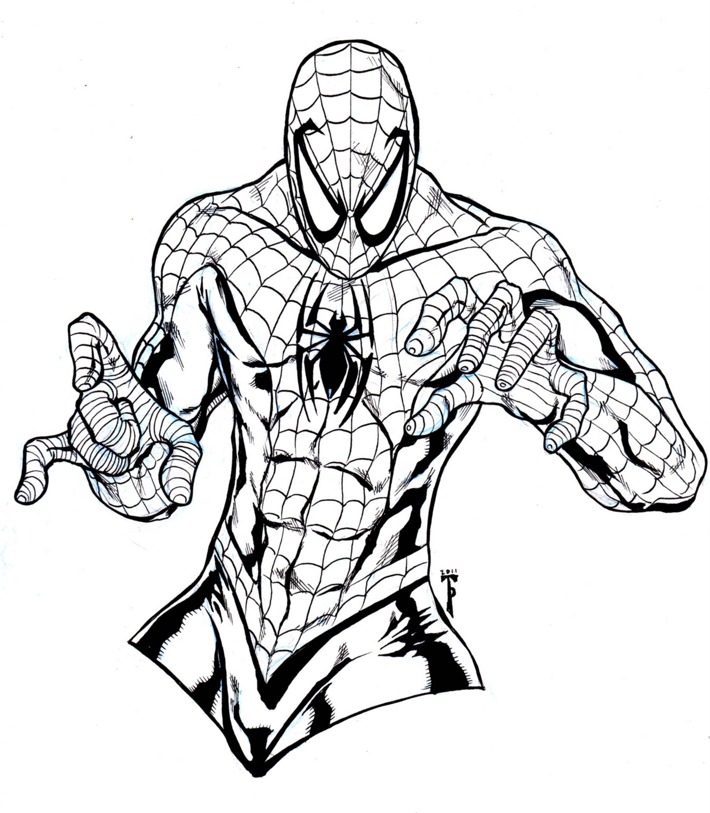 New Amazing Spiderman Coloring Pages for Kids 118