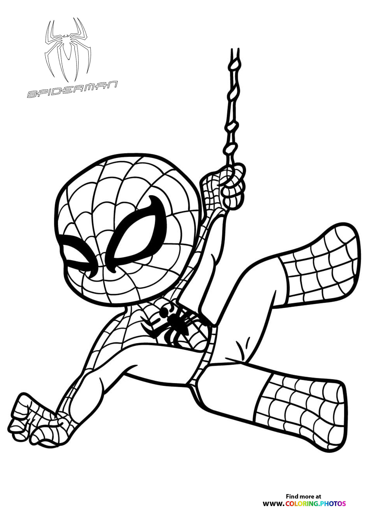 New Amazing Spiderman Coloring Pages for Kids 126