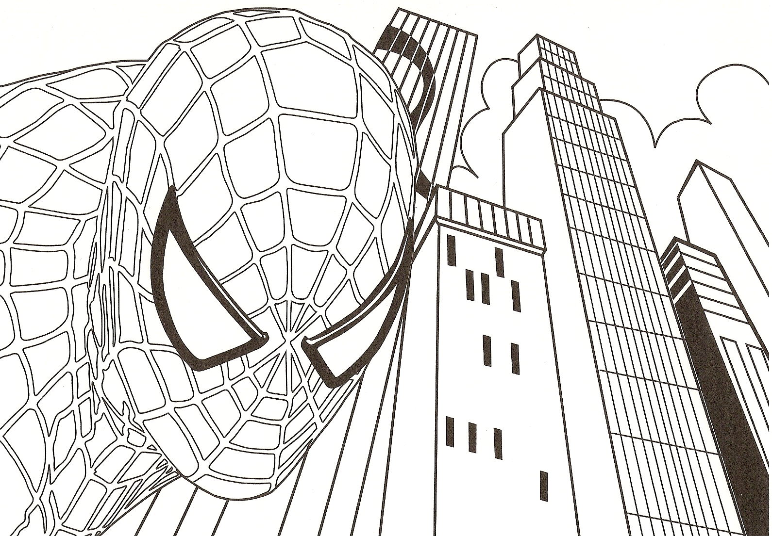 New Amazing Spiderman Coloring Pages for Kids 128