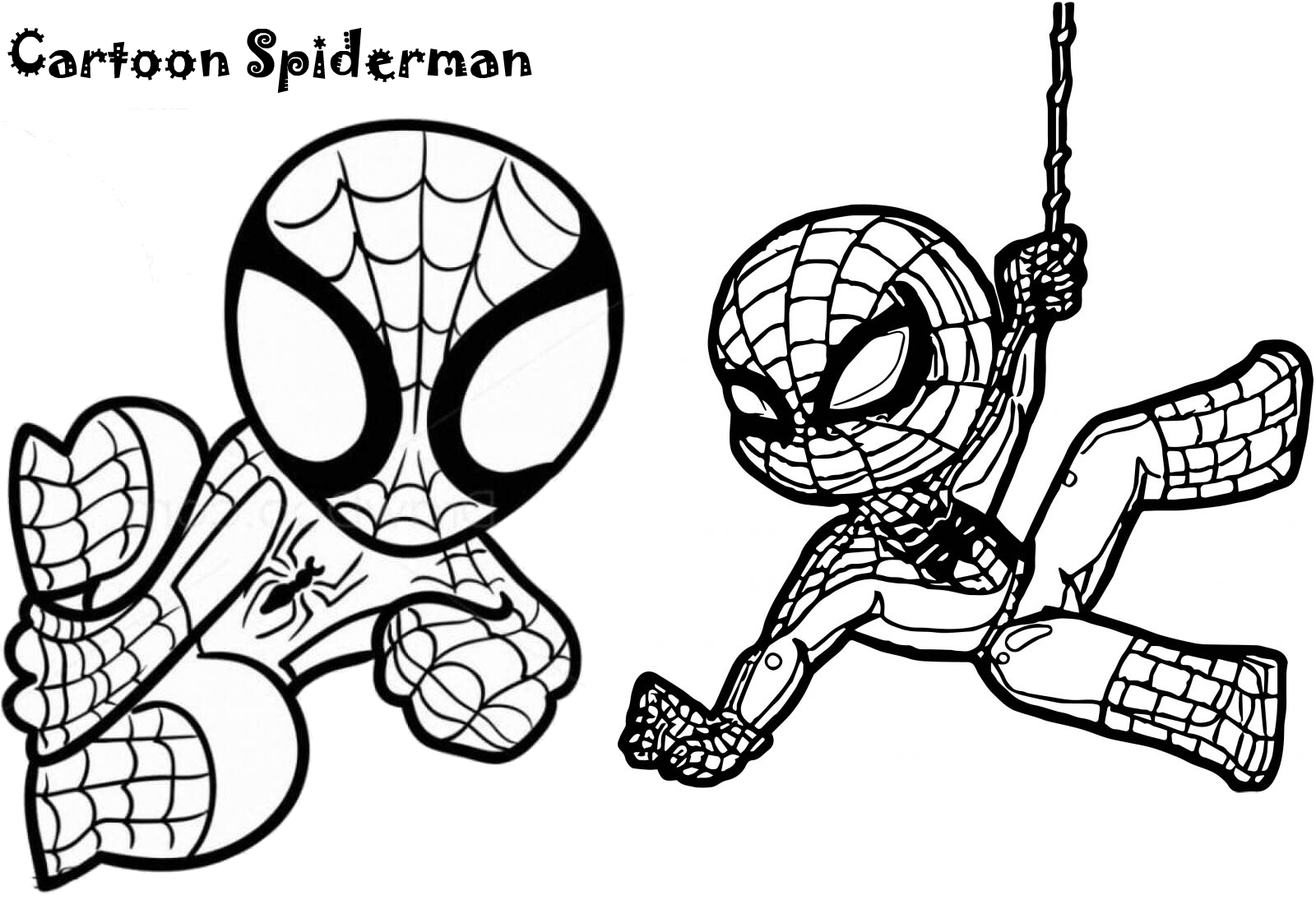 New Amazing Spiderman Coloring Pages for Kids 129