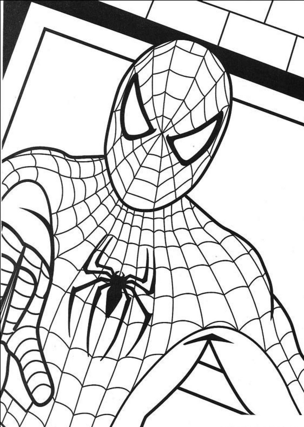 New Amazing Spiderman Coloring Pages for Kids 16