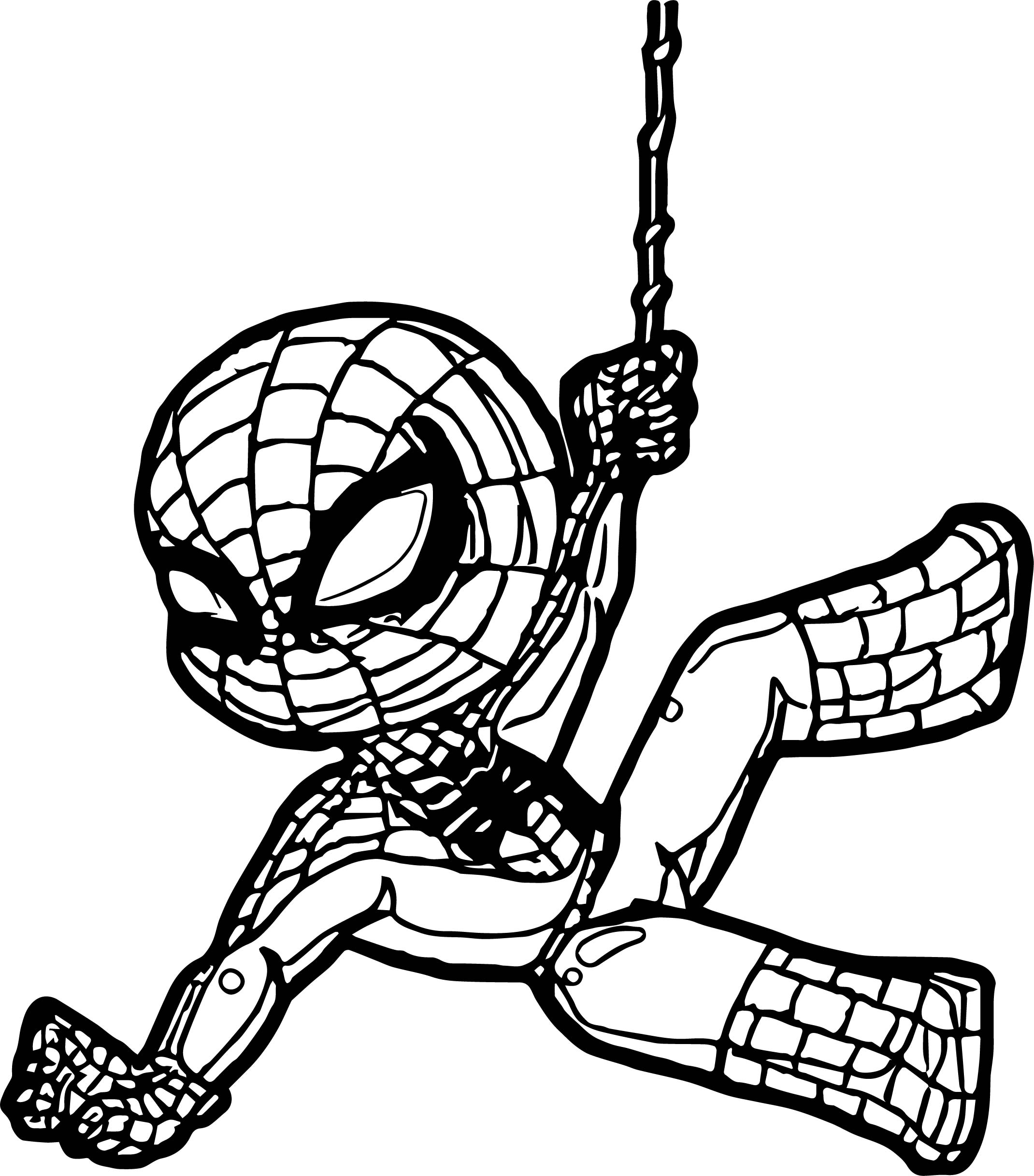 New Amazing Spiderman Coloring Pages for Kids 19