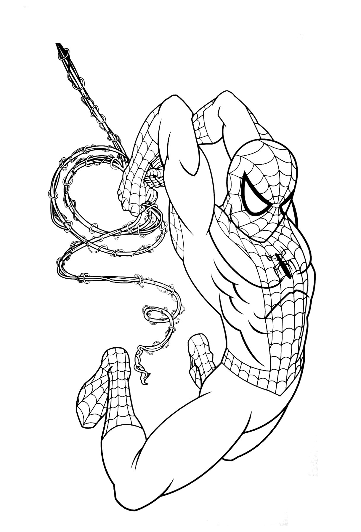 New Amazing Spiderman Coloring Pages for Kids 32