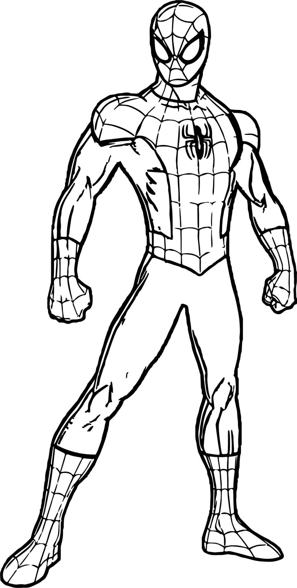 New Amazing Spiderman Coloring Pages for Kids 4