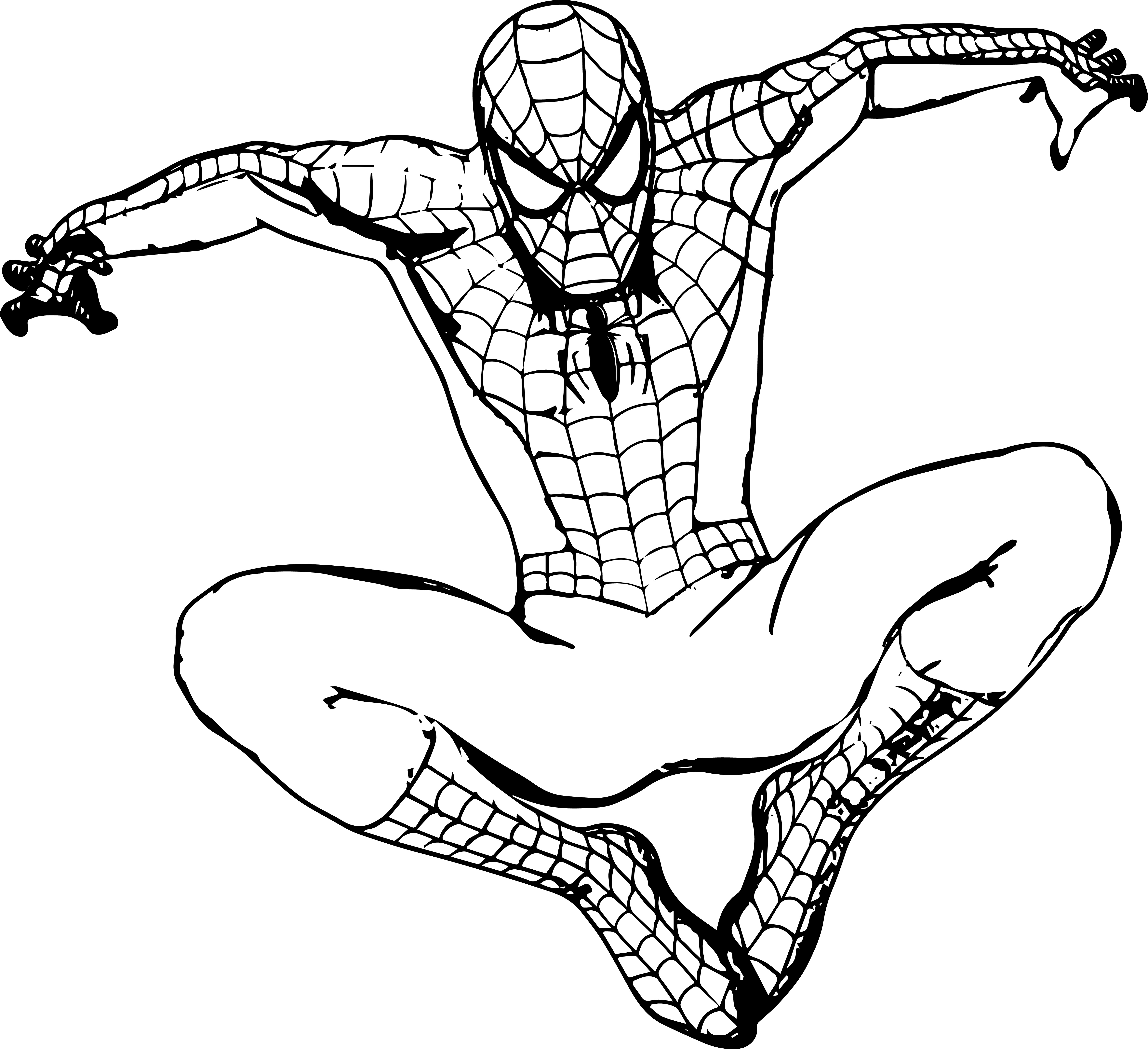 New Amazing Spiderman Coloring Pages for Kids 41