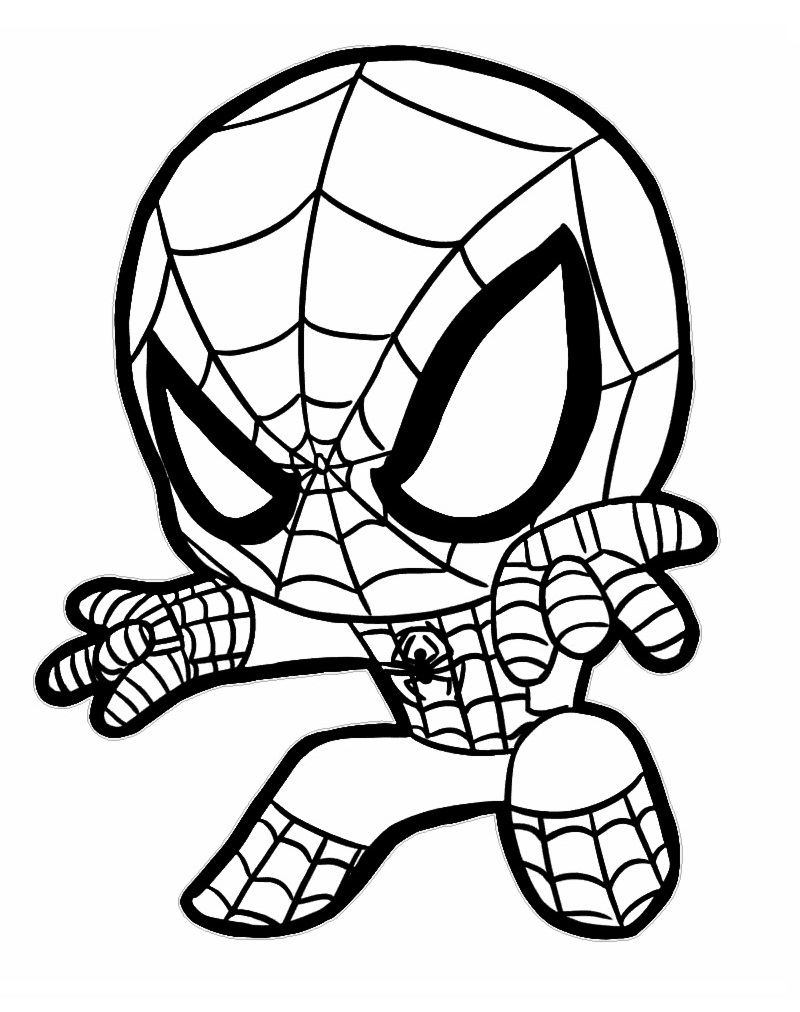 New Amazing Spiderman Coloring Pages for Kids 48