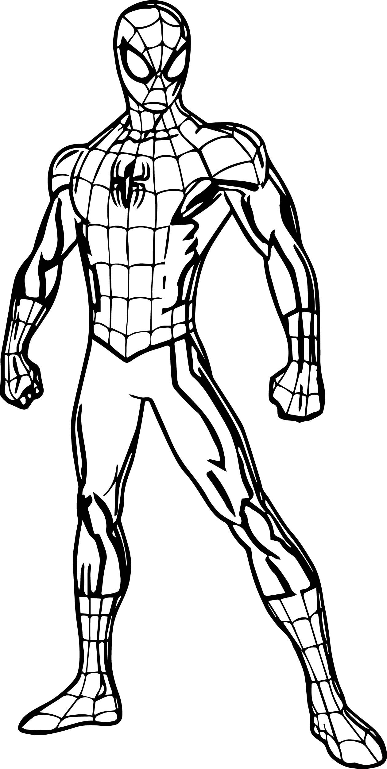 New Amazing Spiderman Coloring Pages for Kids 58