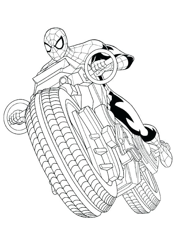 New Amazing Spiderman Coloring Pages for Kids 75