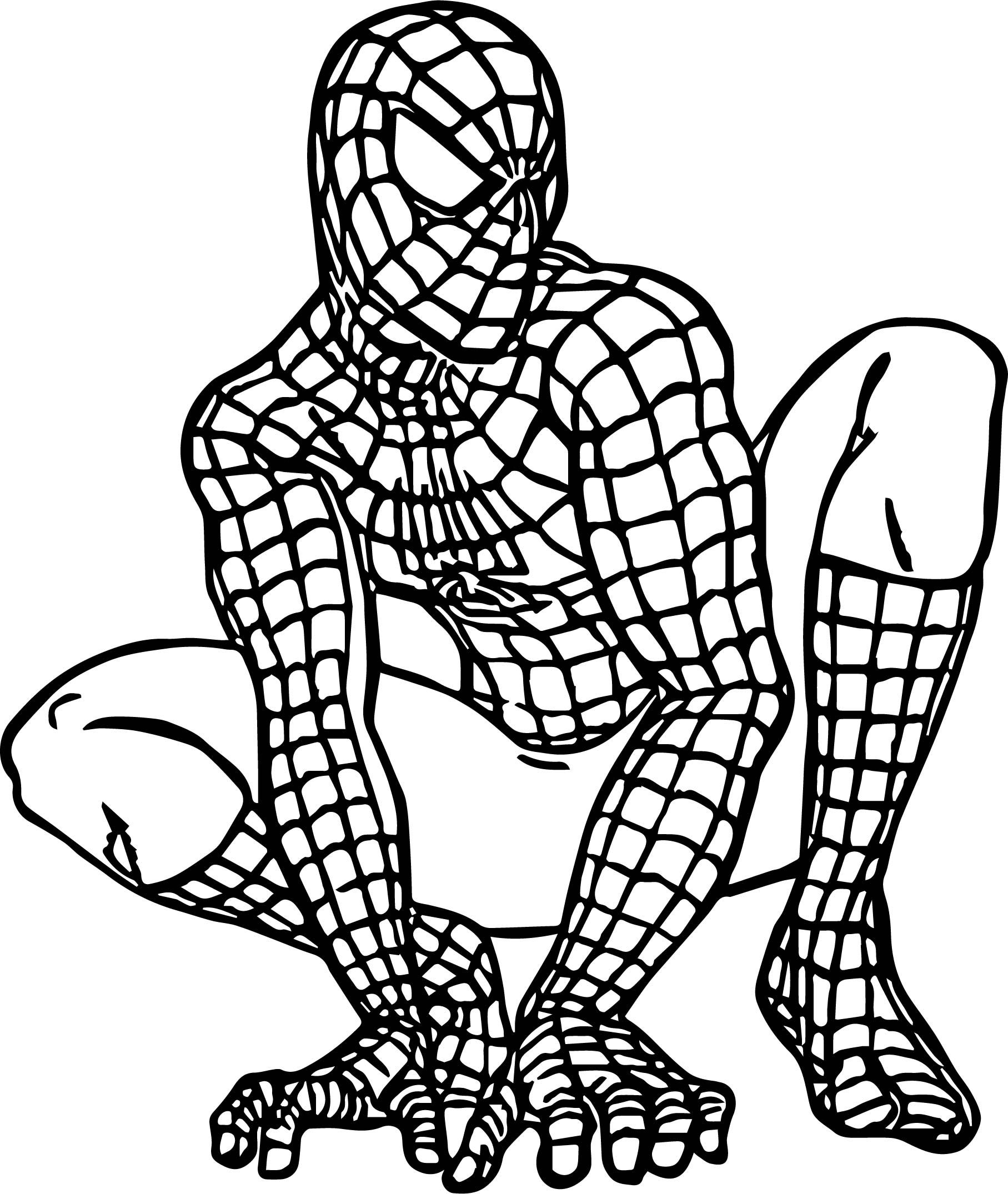 New Amazing Spiderman Coloring Pages for Kids 80