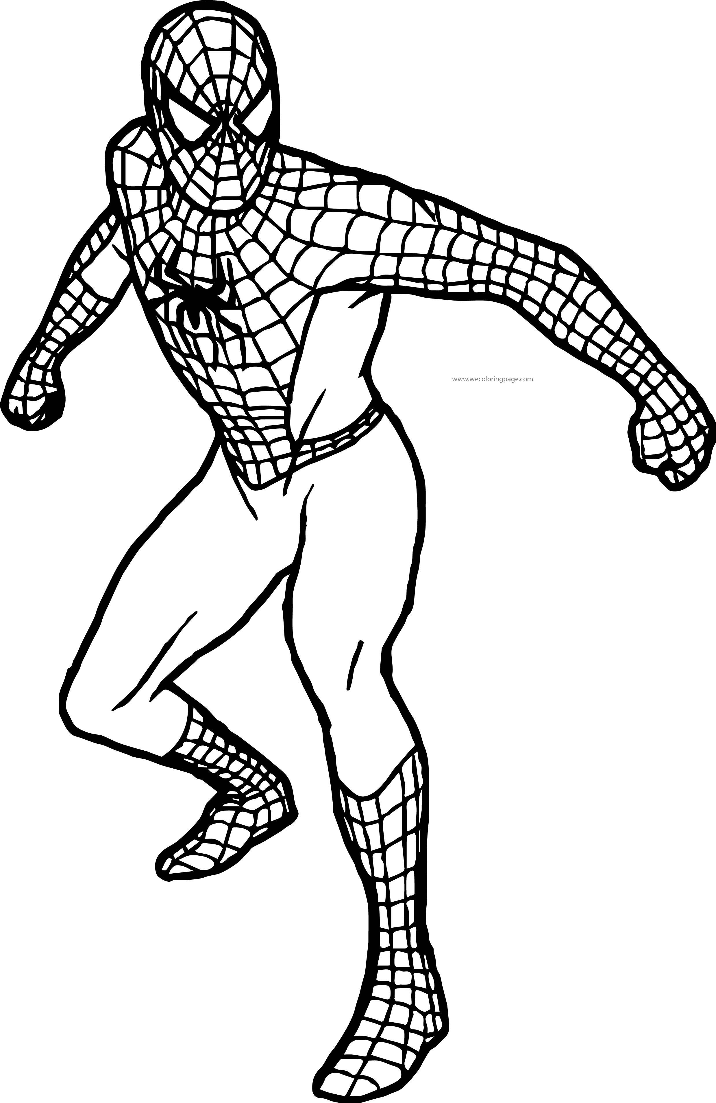 New Amazing Spiderman Coloring Pages for Kids 85